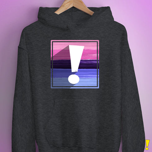 Omnisexual Pride Flag Exclamation Point Hoodie